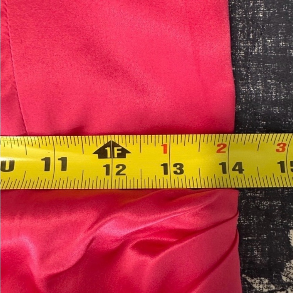 Reformation Hot Pink Midi Dress Size 8 - Picture 8 of 9
